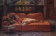 Frederick Arthur Bridgman The Siesta oil painting artist